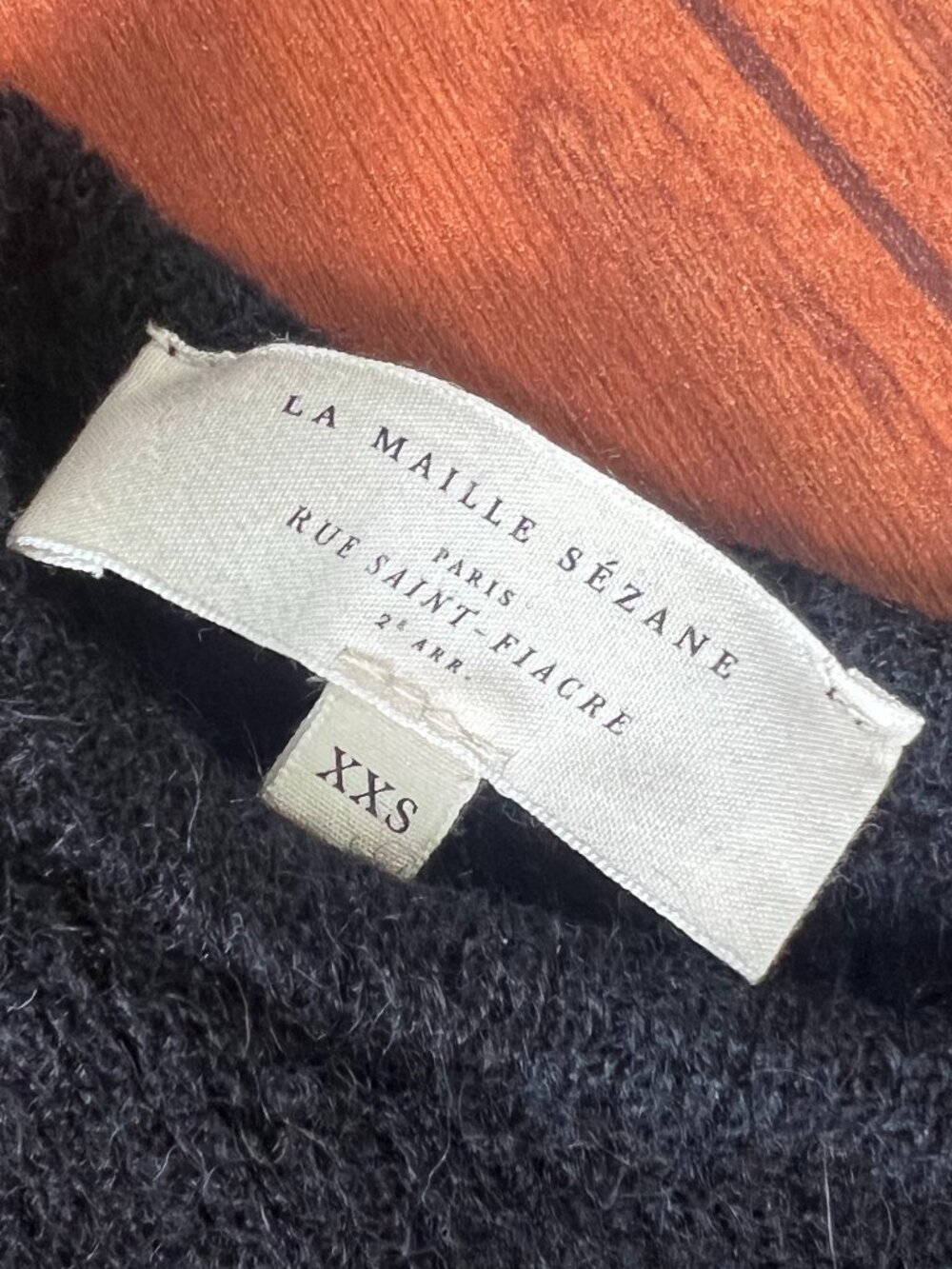 Black Gaspard Cardigan - Picture 4 of 5